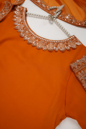 Chiffon Budget Wear Suit with Chiffon Dupatta - Ready to Wear HEJ-V4-D9