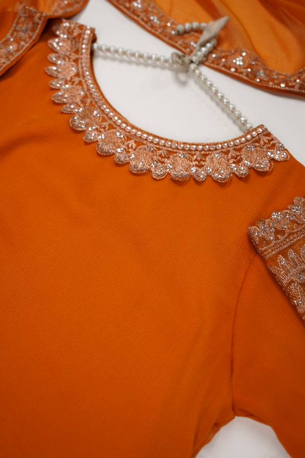 Chiffon Budget Wear Suit with Chiffon Dupatta - Ready to Wear HEJ-V4-D9