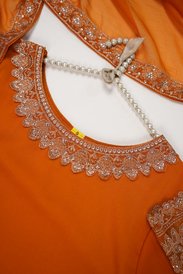 Chiffon Budget Wear Suit with Chiffon Dupatta - Ready to Wear HEJ-V4-D9