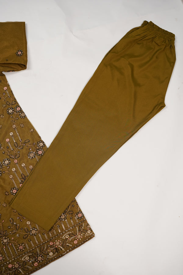 Tehwar - Luxury Organza Outfit - Festive Collection - Ready to Wear - TEHV8D3