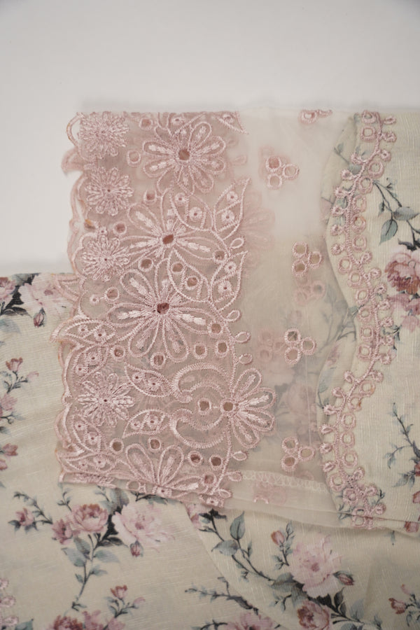 Rozi - Exclusive Karandi Outfit with Shawl - Ready to Wear -SD248 - Eid Volume 2