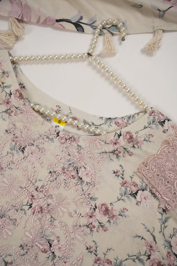 Rozi - Exclusive Karandi Outfit with Shawl - Ready to Wear -SD248 - Eid Volume 2