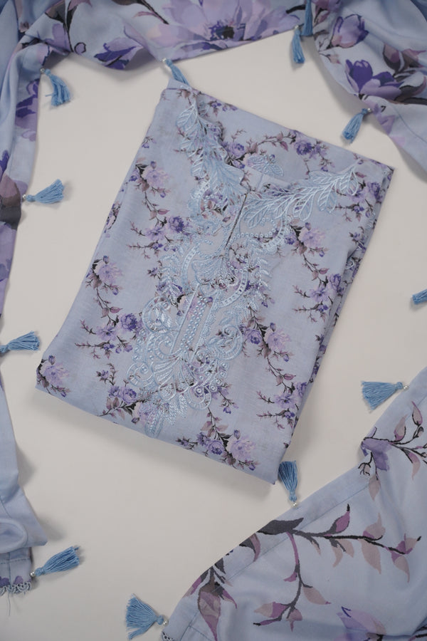 Rozi - Exclusive Karandi Outfit with Shawl - Ready to Wear -SD250 - Eid Volume 2