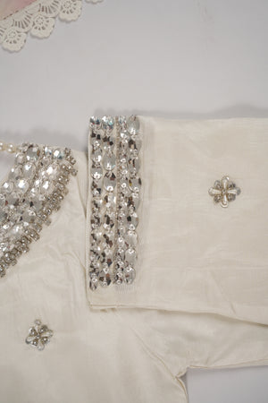 Khaas - Luxury Silk Outfit - Hand Work - Ready to Wear SD391
