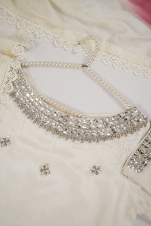 Khaas - Luxury Silk Outfit - Hand Work - Ready to Wear SD391