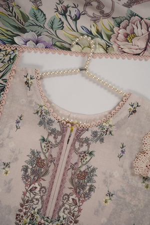 Rozi  - Exclusive Lawn  Outfit with Dupatta - Ready to Wear - SD392