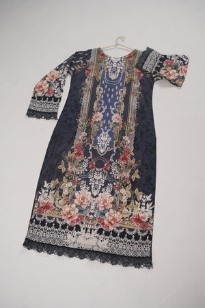 Rozi  - Exclusive Lawn  Outfit with Dupatta - Ready to Wear - SD390