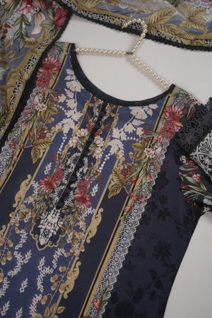 Rozi  - Exclusive Lawn  Outfit with Dupatta - Ready to Wear - SD390
