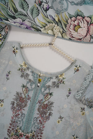 Rozi  - Exclusive Lawn  Outfit with Dupatta - Ready to Wear - SD389