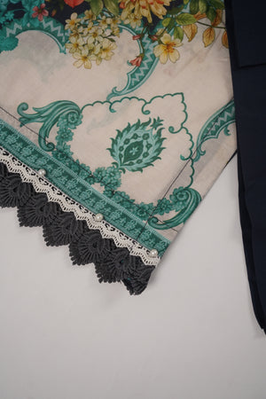 Rozi  - Exclusive Lawn  Outfit with Dupatta - Ready to Wear - SD395