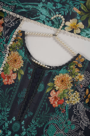 Rozi  - Exclusive Lawn  Outfit with Dupatta - Ready to Wear - SD395