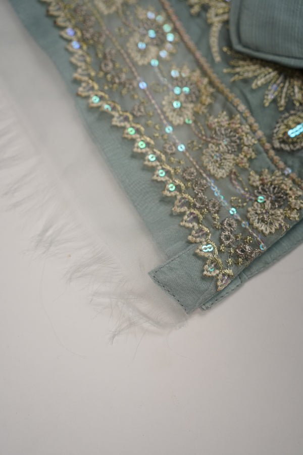 Tehwar - Luxury Organza Outfit - Festive Collection - Ready to Wear - TEHV8D5