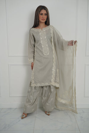 Tehwar - Luxury Organza Outfit with Organza Dupatta - Ready to Wear MC273- Eid Volume 4