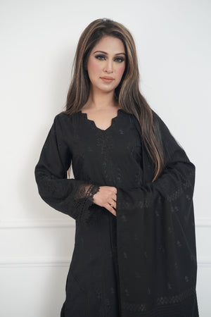 Rozi - Exclusive Wool  Outfit with Shawl - Ready to Wear -MC262 - Eid Volume 3