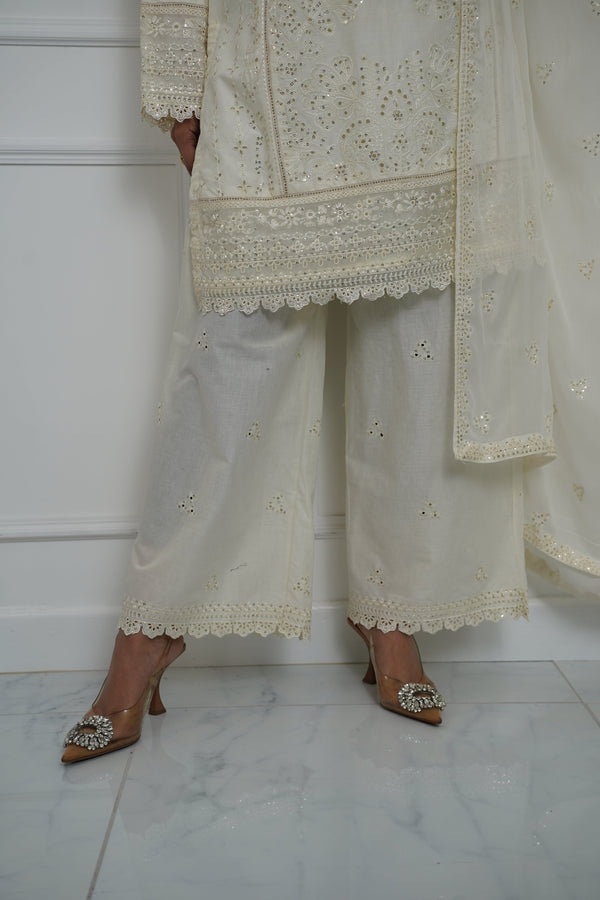 Rozi  - Exclusive Cotton  Outfit with Dupatta - Ready to Wear - MC337- Eid Volume 5