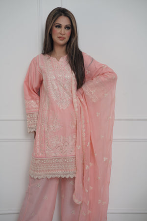 Rozi  - Exclusive Cotton  Outfit with Dupatta - Ready to Wear - MC338- Eid Volume 5