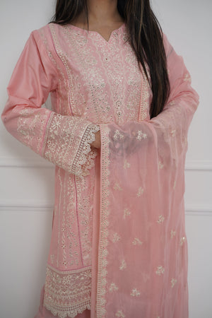 Rozi  - Exclusive Cotton  Outfit with Dupatta - Ready to Wear - MC338- Eid Volume 5