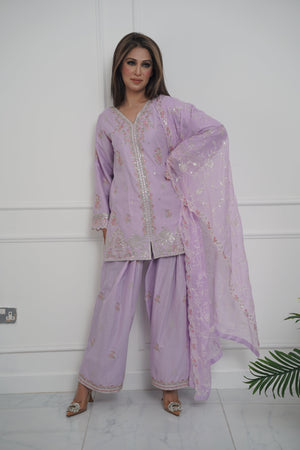 Rozi  - Exclusive Cotton  Outfit with Dupatta - Ready to Wear - MC339- Eid Volume 5