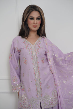 Rozi  - Exclusive Cotton  Outfit with Dupatta - Ready to Wear - MC339- Eid Volume 5