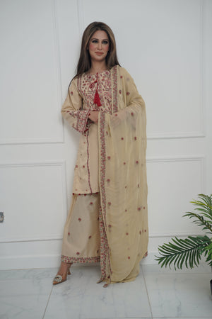 Rozi  - Exclusive Cotton  Outfit with Dupatta - Ready to Wear - MC340- Eid Volume 5