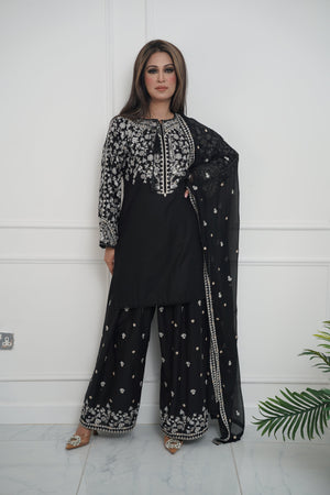 Rozi  - Exclusive Cotton  Outfit with Dupatta - Ready to Wear - SD369