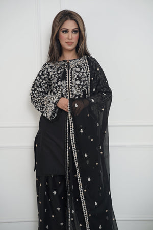 Rozi  - Exclusive Cotton  Outfit with Dupatta - Ready to Wear - SD369