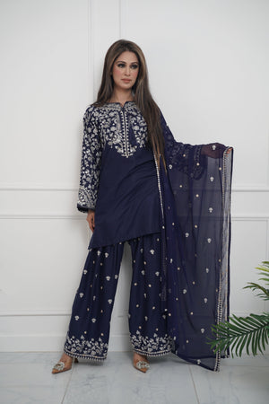 Rozi  - Exclusive Cotton  Outfit with Dupatta - Ready to Wear - MC333- Eid Volume 5