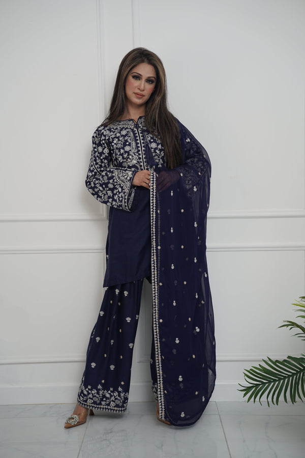 Rozi  - Exclusive Cotton  Outfit with Dupatta - Ready to Wear - SD361