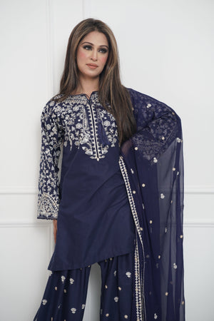 Rozi  - Exclusive Cotton  Outfit with Dupatta - Ready to Wear - SD361