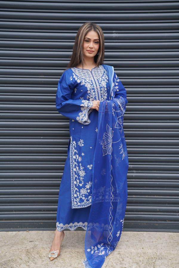 Rozi  - Exclusive Cotton  Outfit with Dupatta - Ready to Wear - MC323- Eid Volume 5