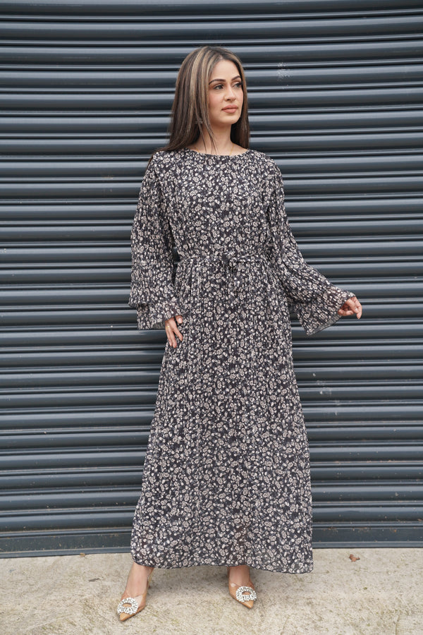 Lyra - Printed Chiffon Maxi - Ready to Wear  - SDM01
