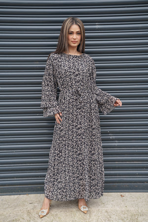 Lyra - Printed Chiffon Maxi - Ready to Wear  - SDM01