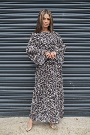 Lyra - Printed Chiffon Maxi - Ready to Wear  - SDM01