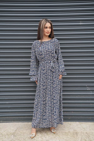 Lyra - Printed Chiffon Maxi - Ready to Wear  - SDM02