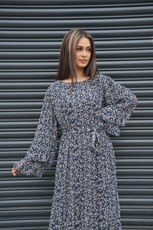 Lyra - Printed Chiffon Maxi - Ready to Wear  - SDM02