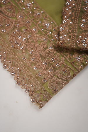 Chiffon Budget Wear Suit with Chiffon Dupatta - Ready to Wear HEJ-V4-D10- SD