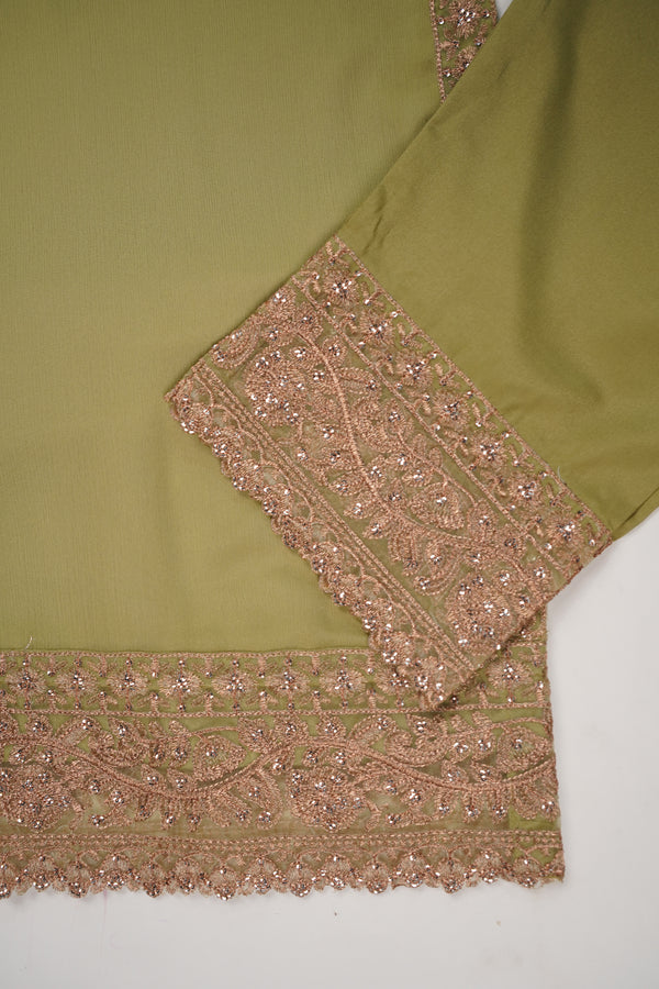 Chiffon Budget Wear Suit with Chiffon Dupatta - Ready to Wear HEJ-V4-D10