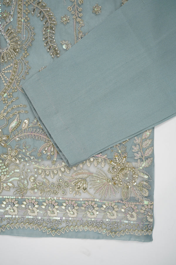 Tehwar - Luxury Organza Outfit - Festive Collection - Ready to Wear - TEHV8D5