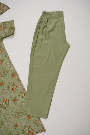 Bin Saeed Originals  - Exclusive Lawn  Outfit with Dupatta - Ready to Wear - SD398