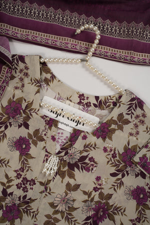 Bin Saeed Originals  - Exclusive Lawn  Outfit with Dupatta - Ready to Wear - SD397