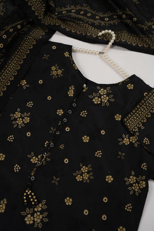Bin Saeed Originals  - Exclusive Lawn  Outfit with Dupatta - Ready to Wear - SD401