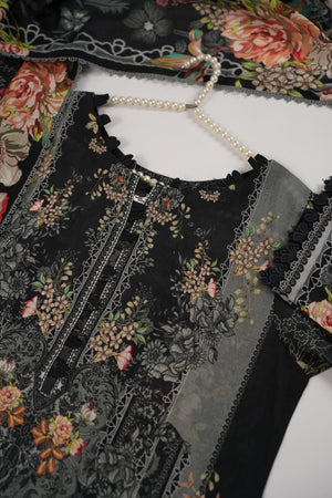 Rozi  - Exclusive Lawn  Outfit with Dupatta - Ready to Wear - SD397