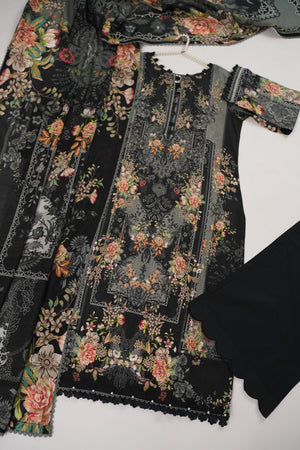 Rozi  - Exclusive Lawn  Outfit with Dupatta - Ready to Wear - SD397
