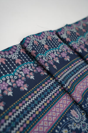 Rozi - Exclusive Dhanak Outfit with Shawl - Ready to Wear - Warm Fabric
