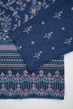 Rozi - Exclusive Dhanak Outfit with Shawl - Ready to Wear - Warm Fabric