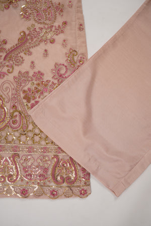Tehwar - Luxury Organza Outfit with Organza Dupatta - Ready to Wear SD437