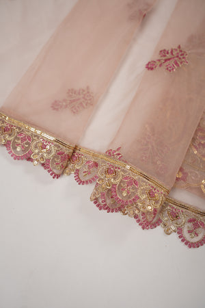 Tehwar - Luxury Organza Outfit with Organza Dupatta - Ready to Wear SD437