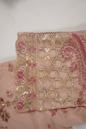 Tehwar - Luxury Organza Outfit with Organza Dupatta - Ready to Wear SD437