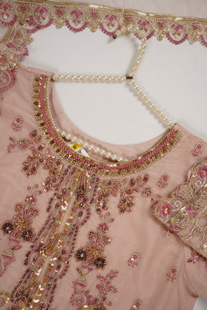 Tehwar - Luxury Organza Outfit with Organza Dupatta - Ready to Wear SD437