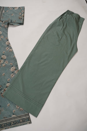 Rozi  - Exclusive Lawn  Outfit with Dupatta - Ready to Wear SD409